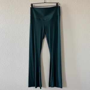 Aerie Dark Green Flare Leggings